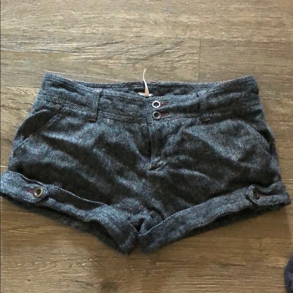 Free people twill shorts